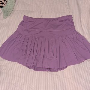 A tennis skirt